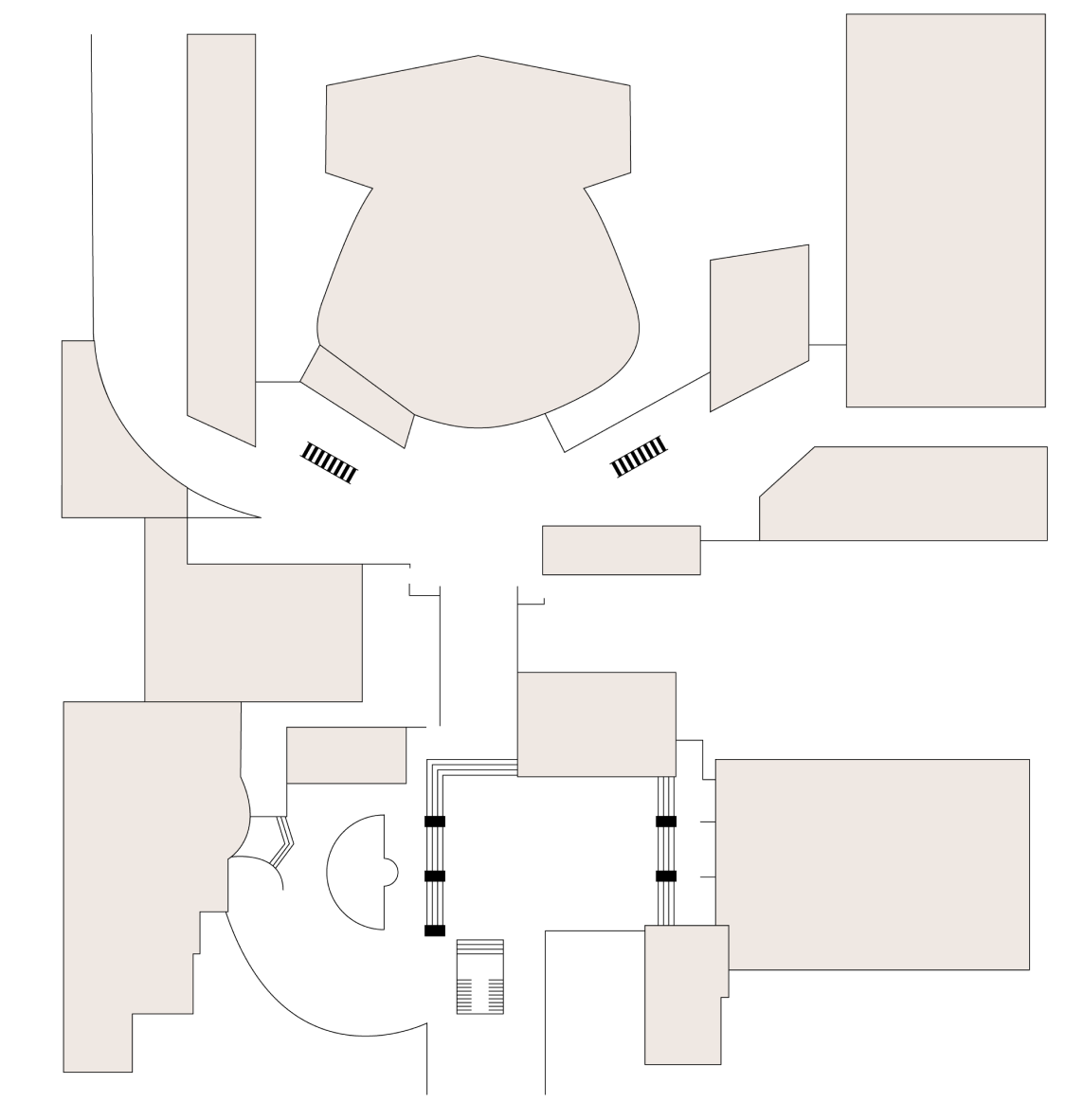 Place des Arts plan