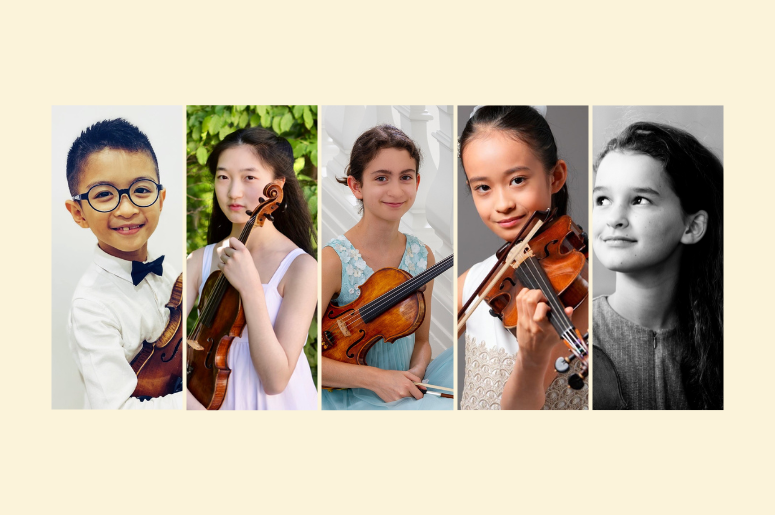 Mini Violini of the Concours musical international de Montréal- Violin 2023